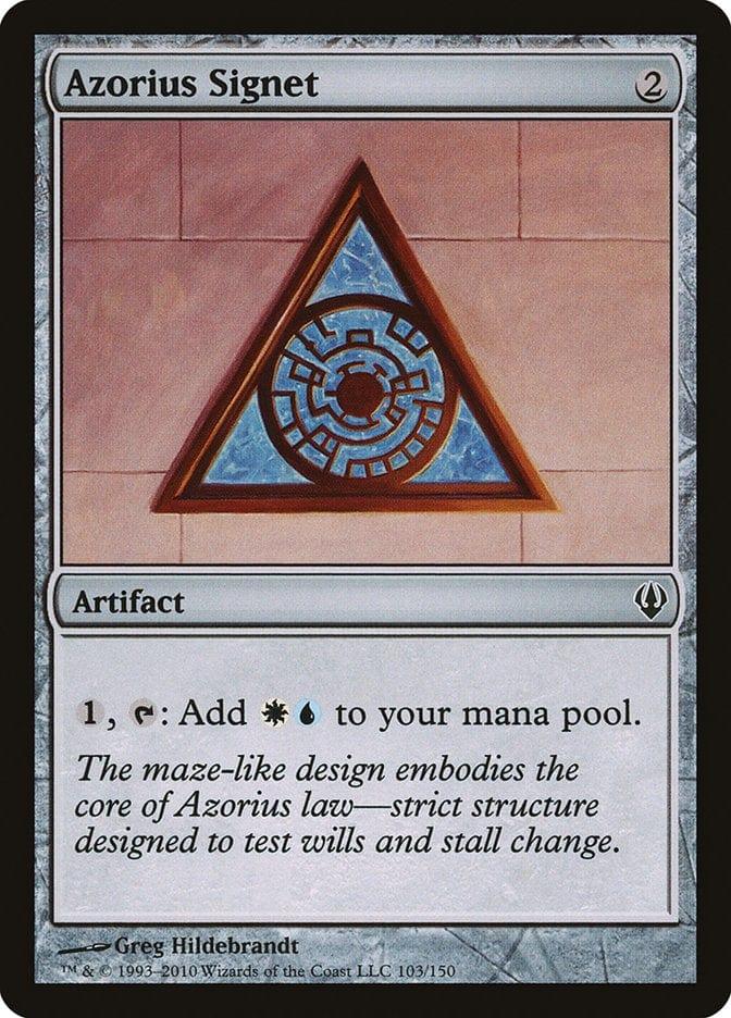 Azorius Signet [Archenemy] - La Boîte Mystère ( The Mystery Box)