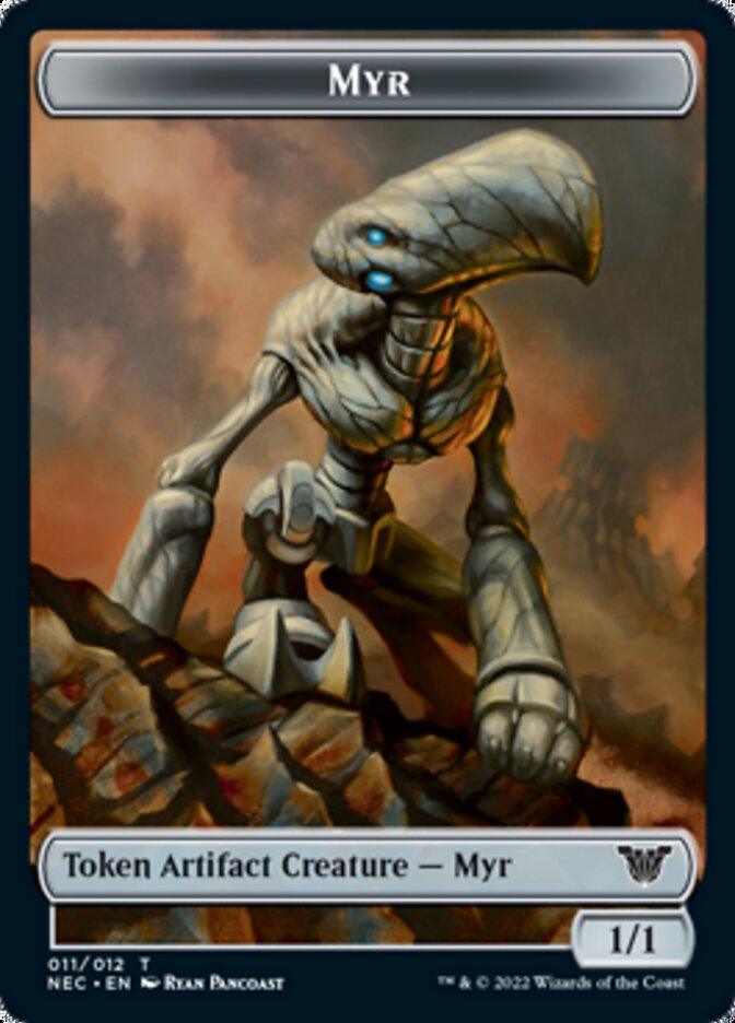 Myr // Pilot Double-sided Token [Kamigawa: Neon Dynasty Commander Tokens] - La Boîte Mystère ( The Mystery Box)
