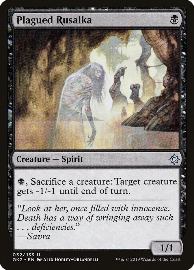 Plagued Rusalka [Ravnica Allegiance Guild Kit] - La Boîte Mystère ( The Mystery Box)