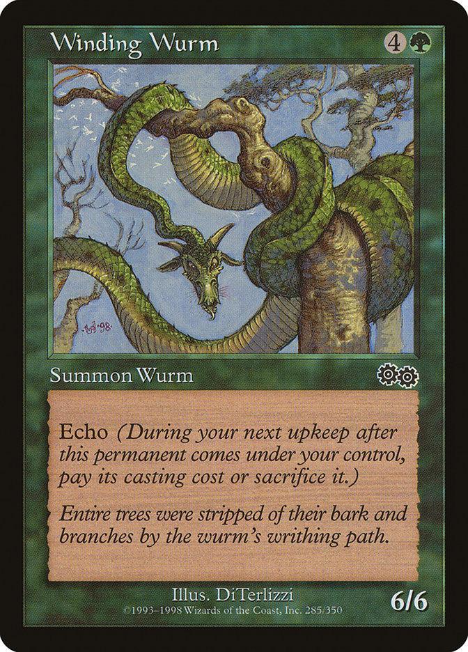 Winding Wurm [Urza's Saga] - La Boîte Mystère ( The Mystery Box)