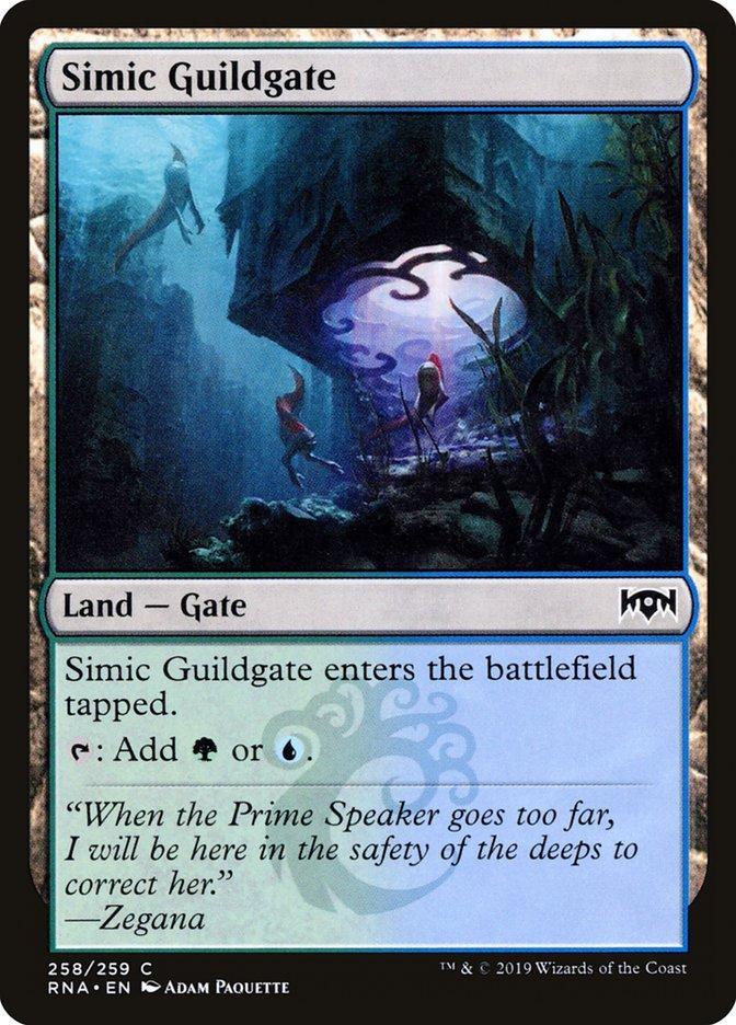 Simic Guildgate (258/259) [Ravnica Allegiance] - La Boîte Mystère ( The Mystery Box)