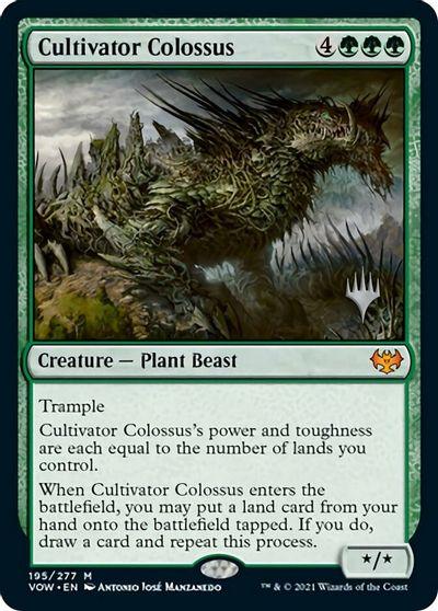 Cultivator Colossus (Promo Pack) [Innistrad: Crimson Vow Promos] - La Boîte Mystère ( The Mystery Box)