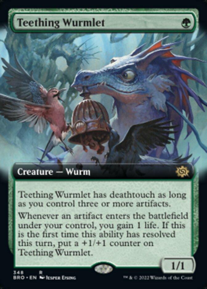 Teething Wurmlet (Extended Art) [The Brothers' War] - La Boîte Mystère ( The Mystery Box)