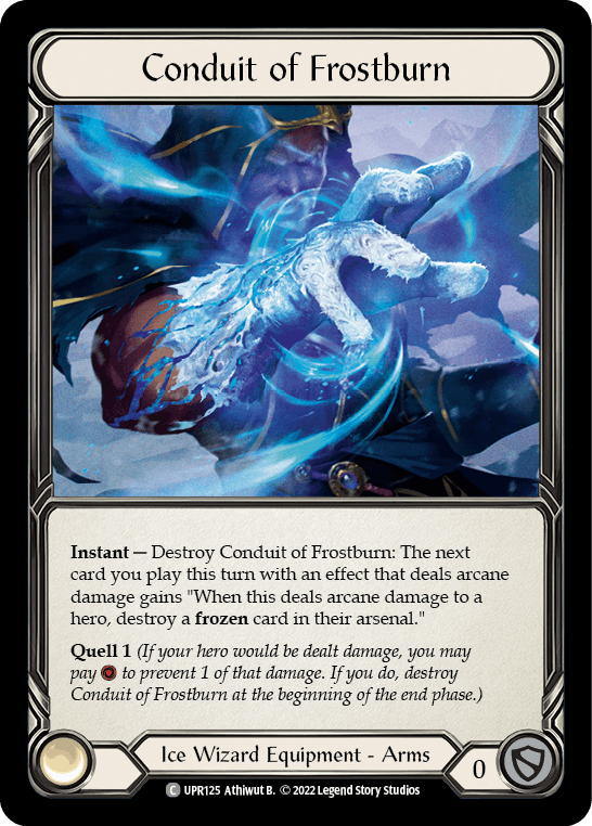 Conduit of Frostburn [UPR125] (Uprising) Cold Foil - La Boîte Mystère ( The Mystery Box)