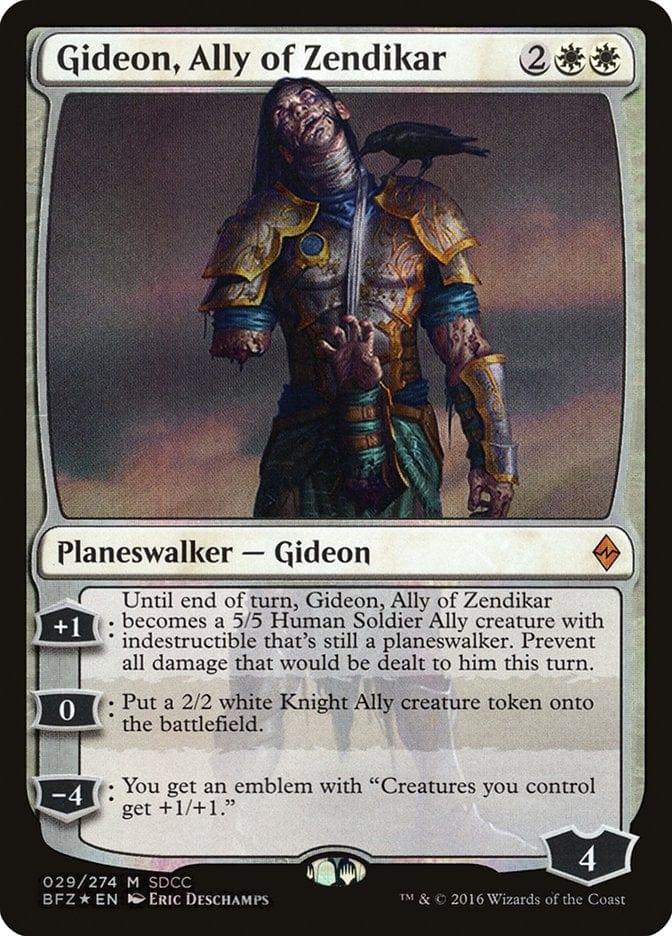 Gideon, Ally of Zendikar [San Diego Comic-Con 2016] - La Boîte Mystère ( The Mystery Box)