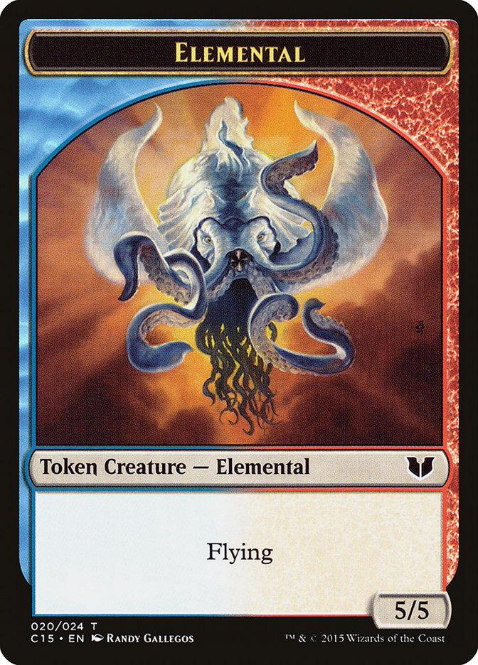 Drake // Elemental (020) Double-Sided Token [Commander 2015 Tokens] - La Boîte Mystère ( The Mystery Box)