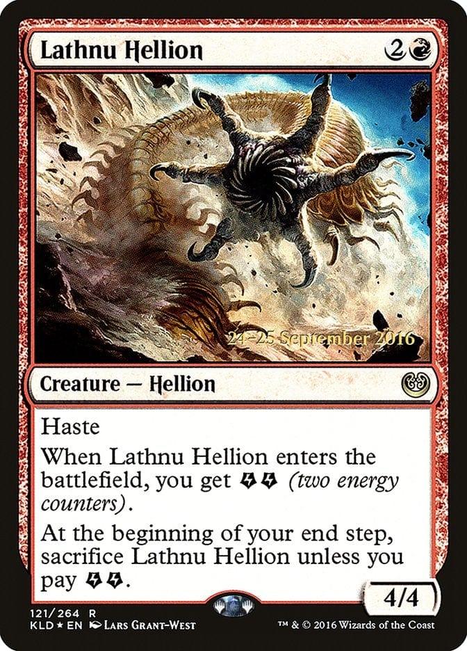 Lathnu Hellion [Kaladesh Prerelease Promos] - La Boîte Mystère ( The Mystery Box)