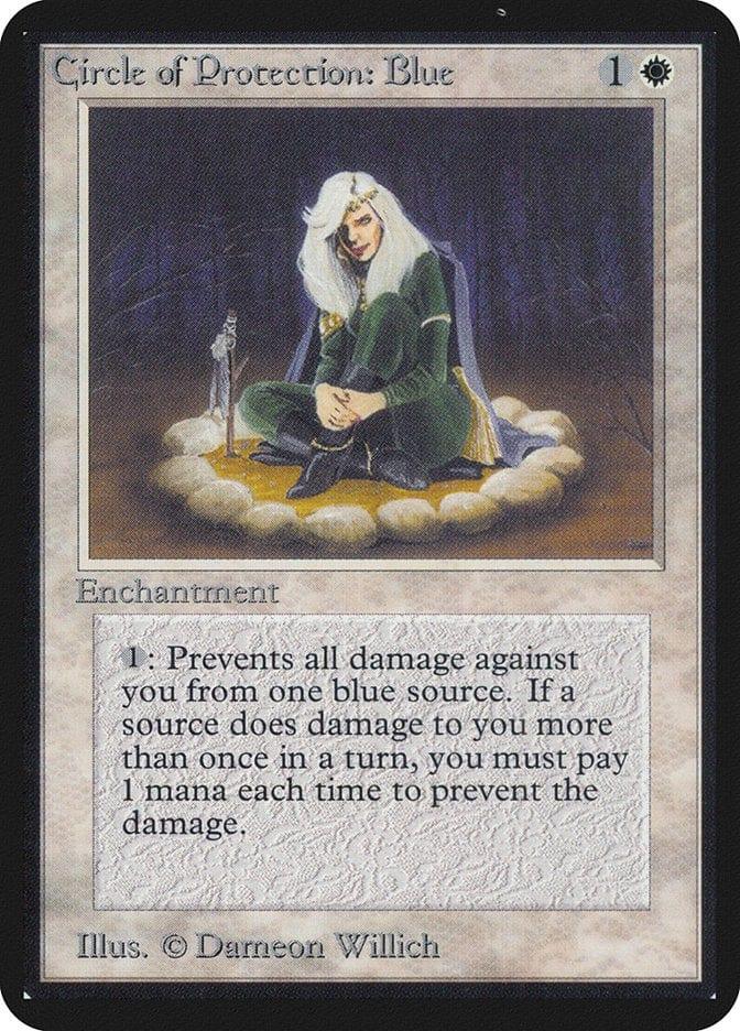 Circle of Protection: Blue [Limited Edition Alpha] - La Boîte Mystère ( The Mystery Box)