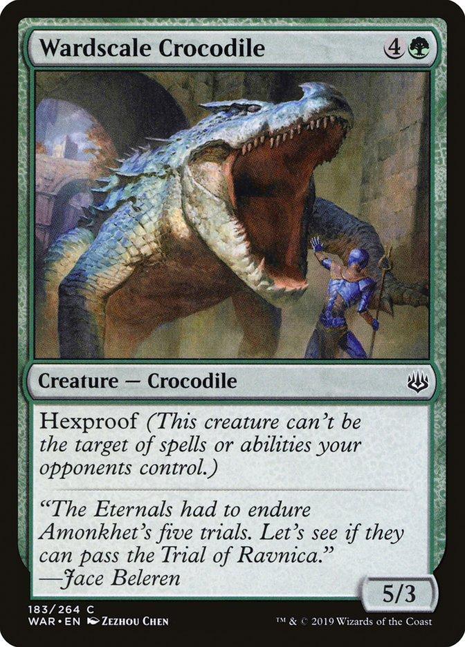 Wardscale Crocodile [War of the Spark] - La Boîte Mystère ( The Mystery Box)