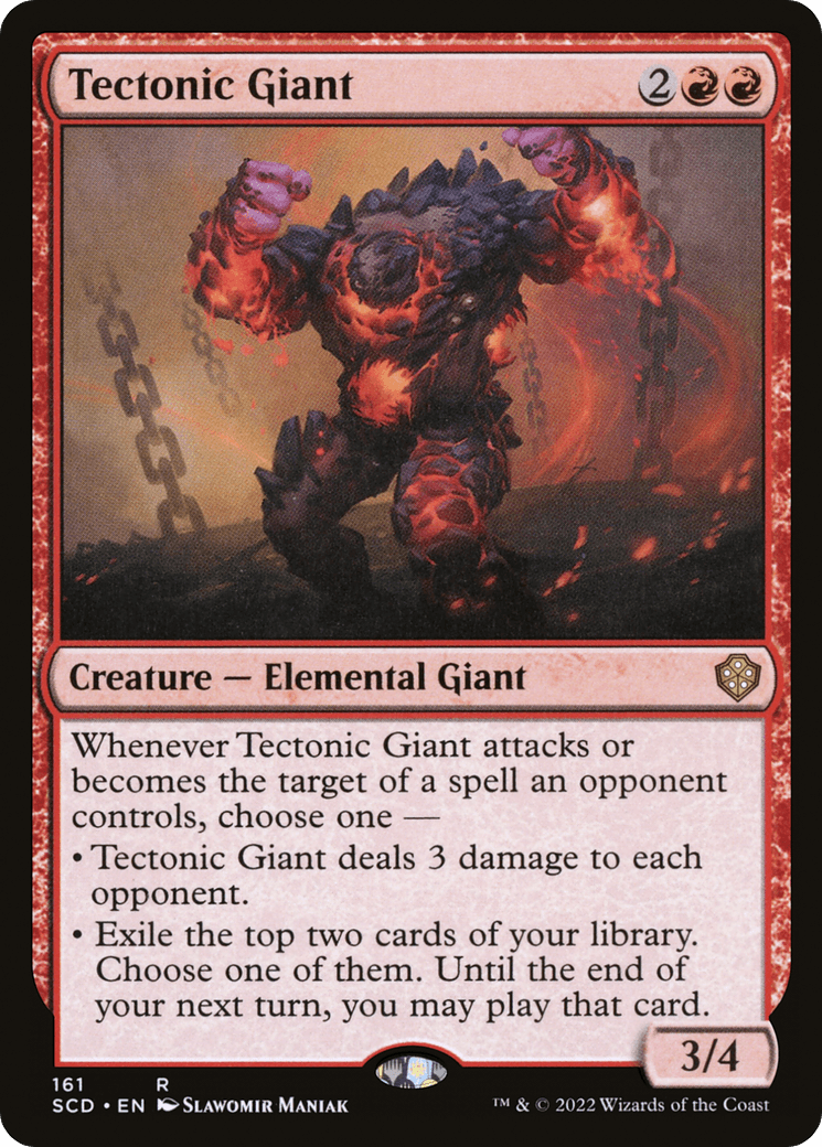 Tectonic Giant [Starter Commander Decks] - La Boîte Mystère ( The Mystery Box)