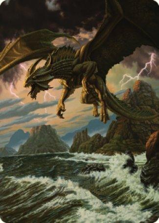 Ancient Bronze Dragon Art Card (03) [Commander Legends: Battle for Baldur's Gate Art Series] - La Boîte Mystère ( The Mystery Box)