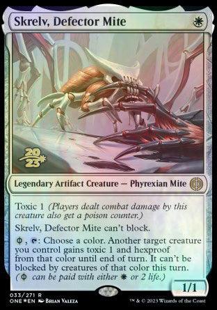 Skrelv, Defector Mite [Phyrexia: All Will Be One Prerelease Promos] - La Boîte Mystère ( The Mystery Box)