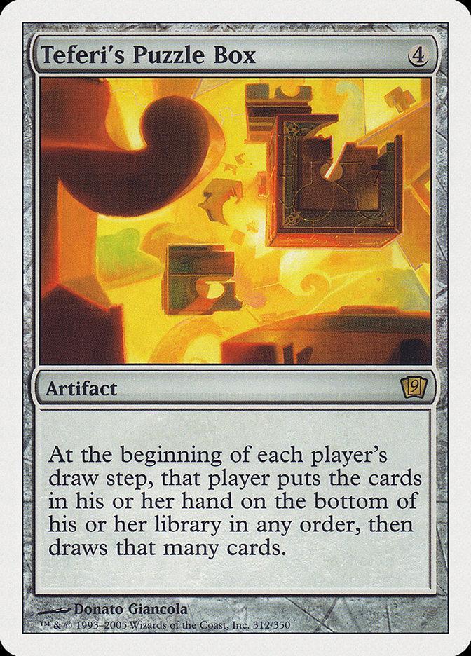 Teferi's Puzzle Box [Ninth Edition] - La Boîte Mystère ( The Mystery Box)