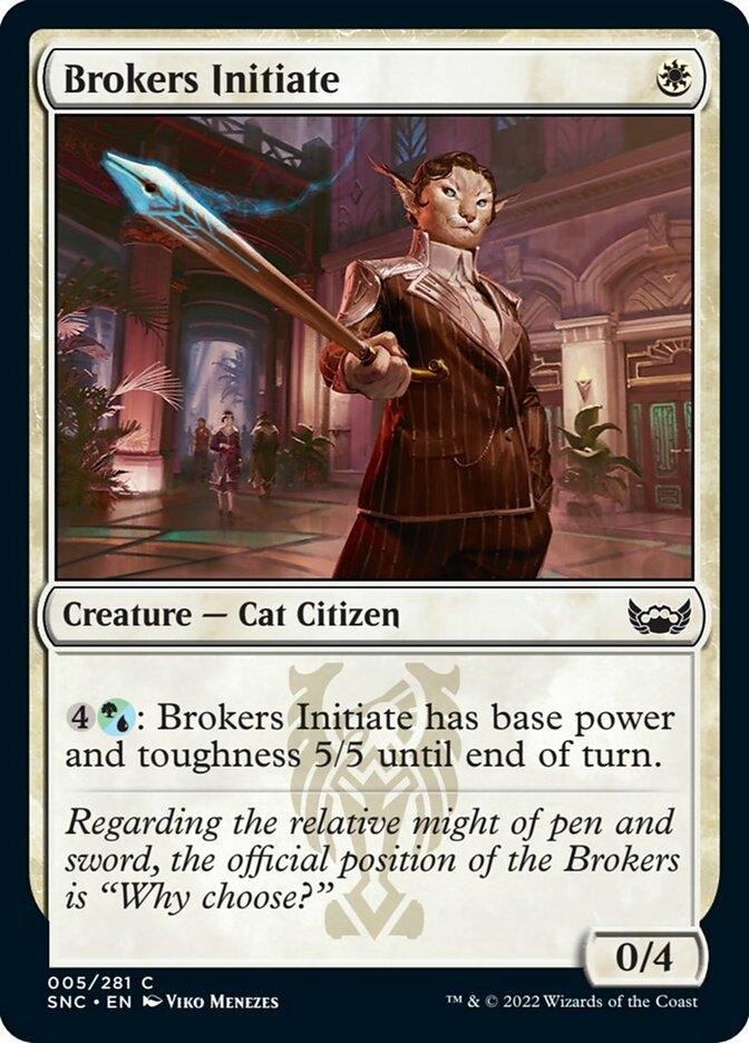 Brokers Initiate [Streets of New Capenna] - La Boîte Mystère ( The Mystery Box)