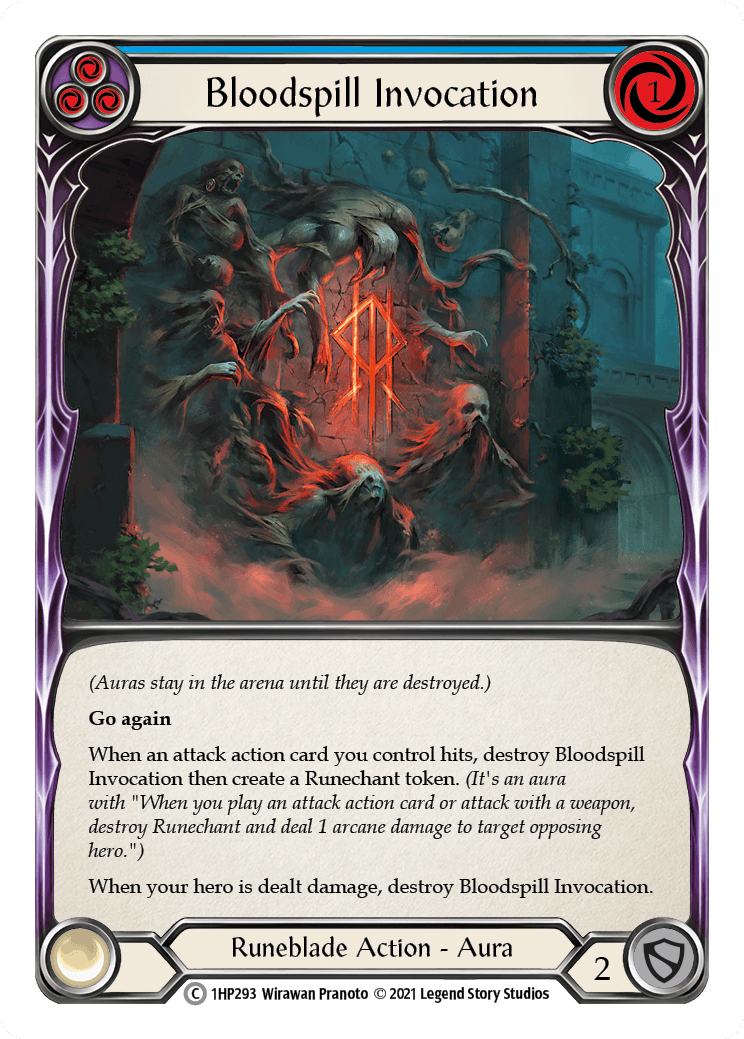 Bloodspill Invocation (Blue) [1HP293] - La Boîte Mystère ( The Mystery Box)