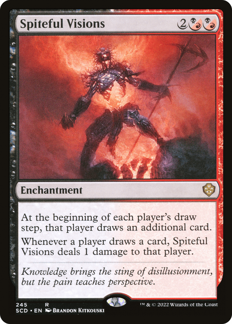 Spiteful Visions [Starter Commander Decks] - La Boîte Mystère ( The Mystery Box)