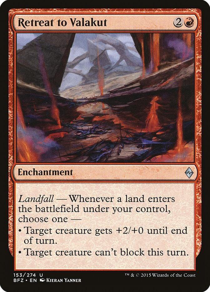 Retreat to Valakut [Battle for Zendikar] - La Boîte Mystère ( The Mystery Box)
