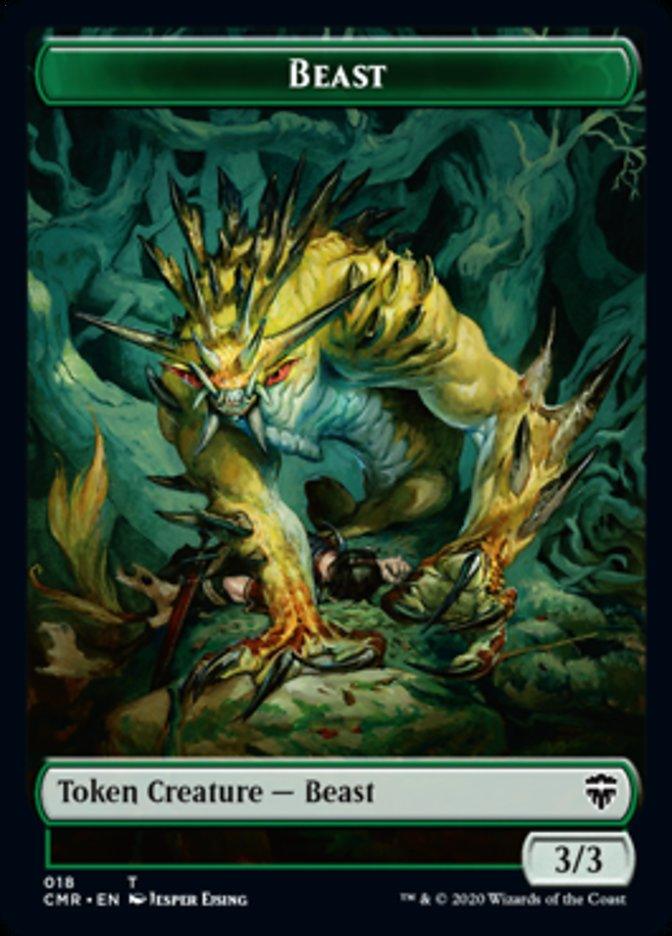 Beast (18) // Beast Token (19) [Commander Legends Tokens] - La Boîte Mystère ( The Mystery Box)