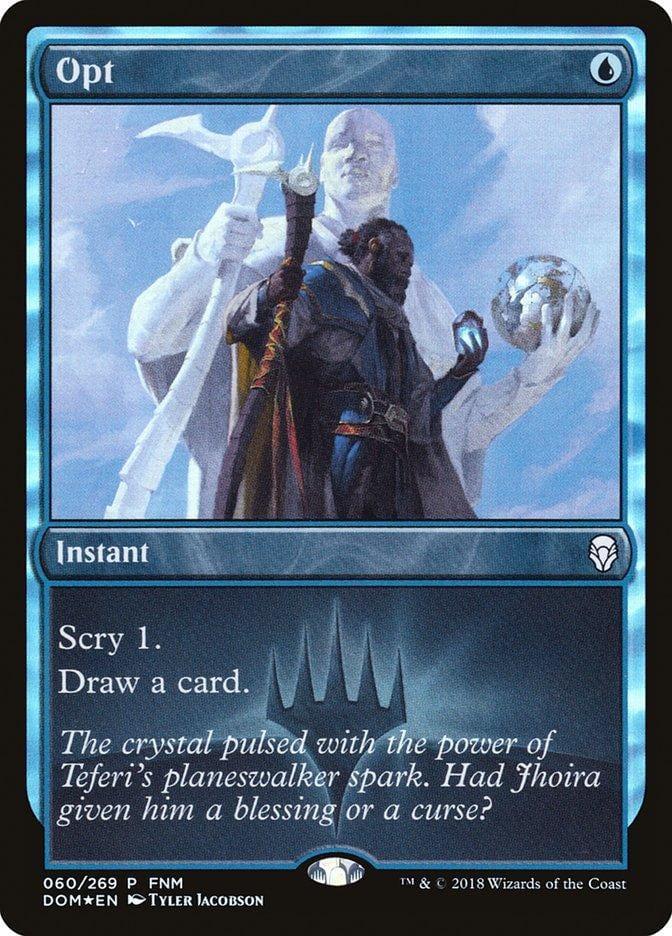 Opt (FNM) [Dominaria Promos] - La Boîte Mystère ( The Mystery Box)