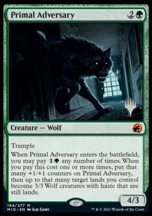 Primal Adversary (Promo Pack) [Innistrad: Midnight Hunt Promos] - La Boîte Mystère ( The Mystery Box)