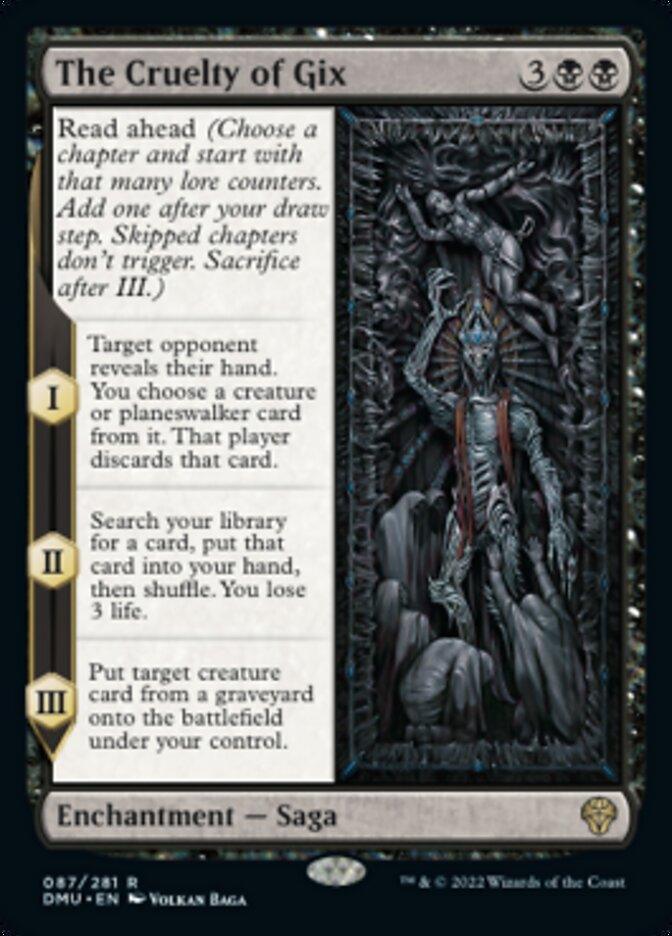 The Cruelty of Gix [Dominaria United] - La Boîte Mystère ( The Mystery Box)