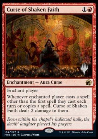 Curse of Shaken Faith (Promo Pack) [Innistrad: Midnight Hunt Promos] - La Boîte Mystère ( The Mystery Box)