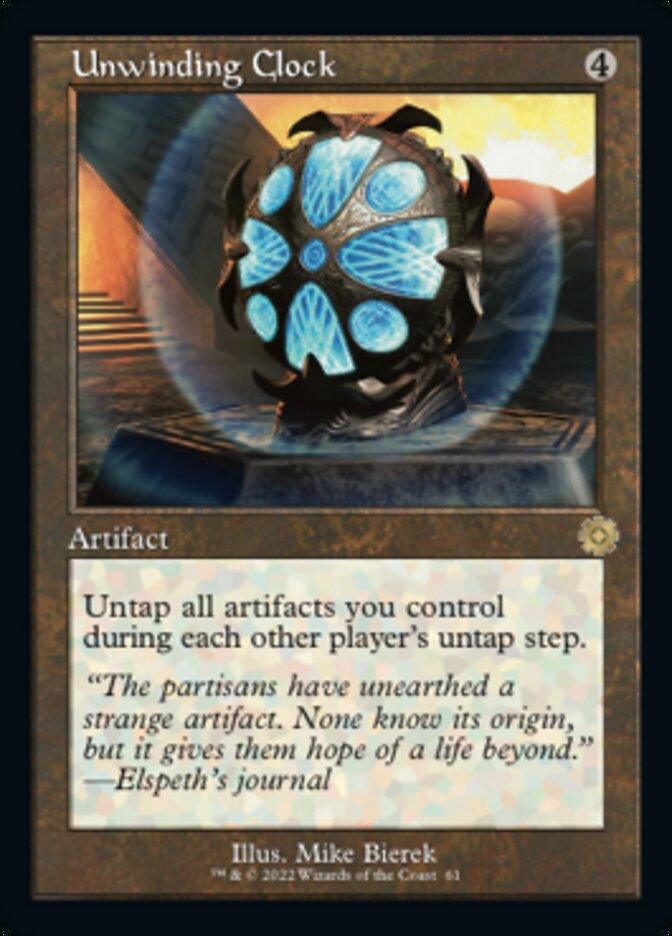 Unwinding Clock (Retro) [The Brothers' War Retro Artifacts] - La Boîte Mystère ( The Mystery Box)