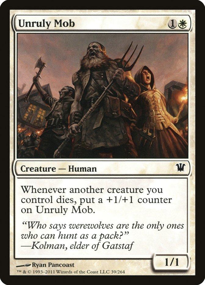 Unruly Mob [Innistrad] - La Boîte Mystère ( The Mystery Box)