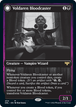 Voldaren Bloodcaster // Bloodbat Summoner [Innistrad: Double Feature] - La Boîte Mystère ( The Mystery Box)