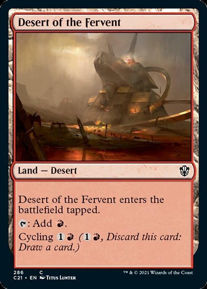 Desert of the Fervent [Commander 2021] - La Boîte Mystère ( The Mystery Box)