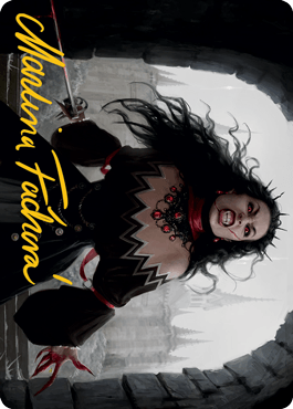 Voldaren Stinger Art Card (Gold-Stamped Signature) [Innistrad: Midnight Hunt Art Series] - La Boîte Mystère ( The Mystery Box)