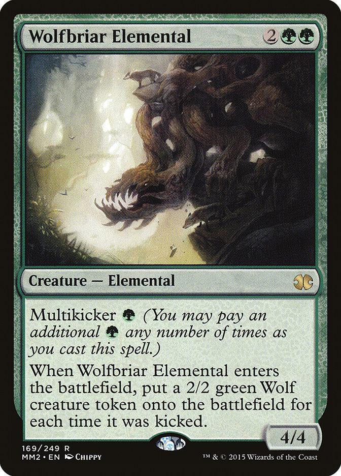 Wolfbriar Elemental [Modern Masters 2015] - La Boîte Mystère ( The Mystery Box)