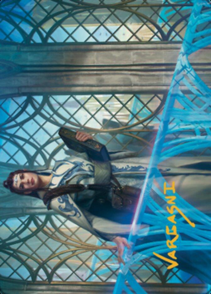 Hurkyl, Master Wizard Art Card (Gold-Stamped Signature) [The Brothers' War Art Series] - La Boîte Mystère ( The Mystery Box)