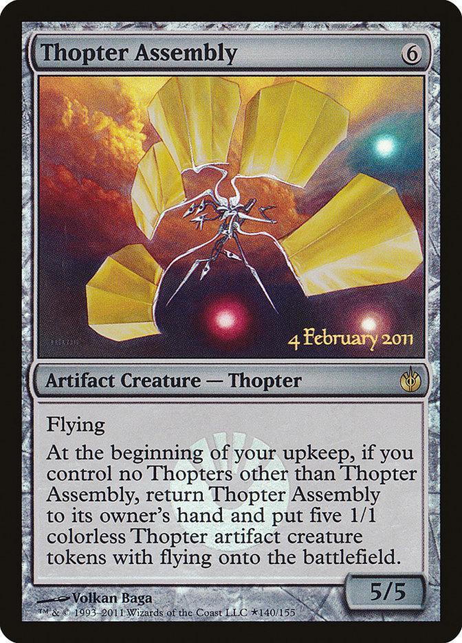 Thopter Assembly [Mirrodin Besieged Prerelease Promos] - La Boîte Mystère ( The Mystery Box)