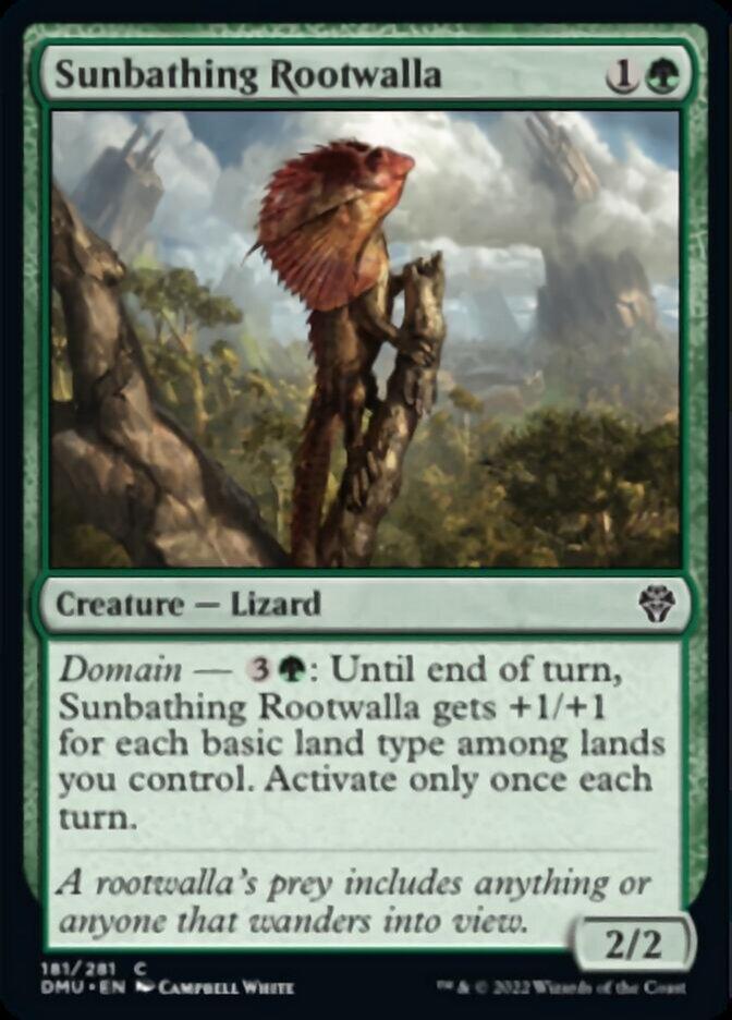 Sunbathing Rootwalla [Dominaria United] - La Boîte Mystère ( The Mystery Box)