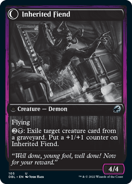 Heirloom Mirror // Inherited Fiend [Innistrad: Double Feature] - La Boîte Mystère ( The Mystery Box)