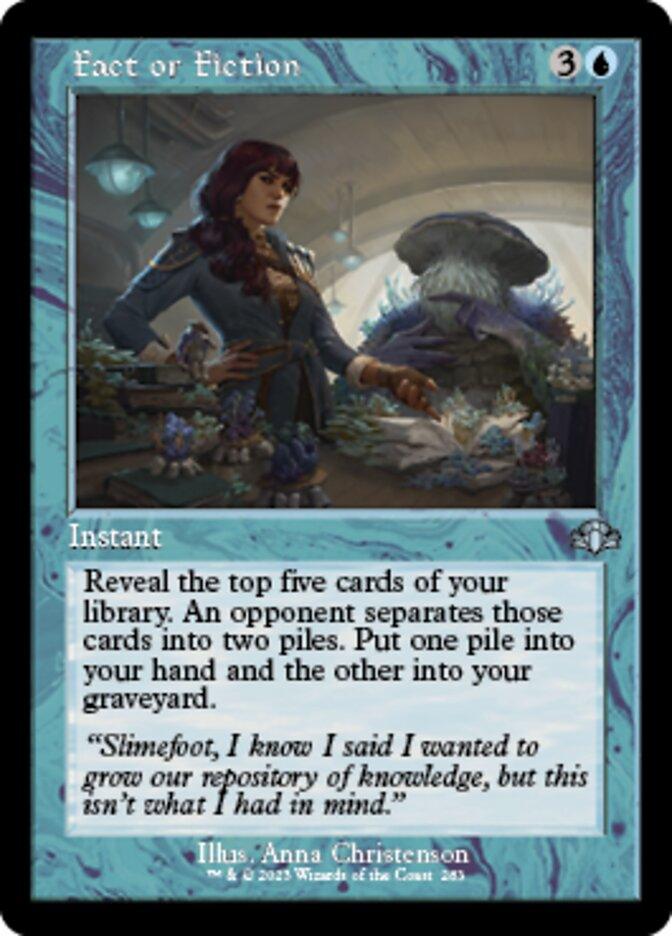 Fact or Fiction (Retro) [Dominaria Remastered] - La Boîte Mystère ( The Mystery Box)