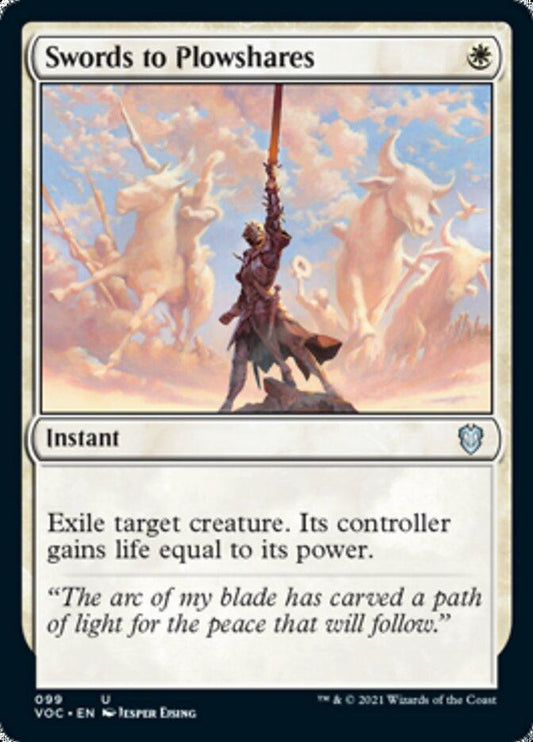 Swords to Plowshares [Innistrad: Crimson Vow Commander] - La Boîte Mystère ( The Mystery Box)