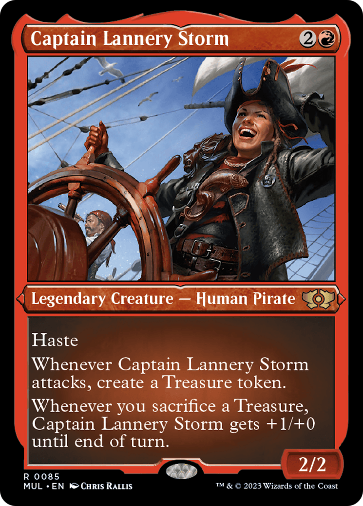 Captain Lannery Storm (Foil Etched) [Multiverse Legends] - La Boîte Mystère ( The Mystery Box)