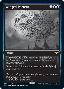 Winged Portent [Innistrad: Double Feature] - La Boîte Mystère ( The Mystery Box)