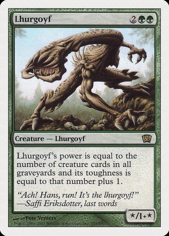 Lhurgoyf [Eighth Edition] - La Boîte Mystère ( The Mystery Box)