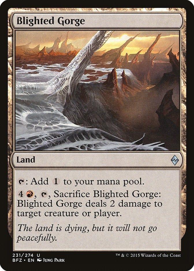 Blighted Gorge [Battle for Zendikar] - La Boîte Mystère ( The Mystery Box)