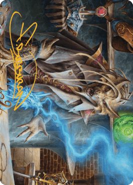 Renari, Merchant of Marvels Art Card (Gold-Stamped Signature) [Commander Legends: Battle for Baldur's Gate Art Series] - La Boîte Mystère ( The Mystery Box)