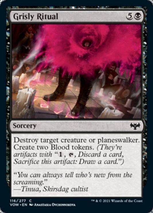 Grisly Ritual [Innistrad: Crimson Vow] - La Boîte Mystère ( The Mystery Box)