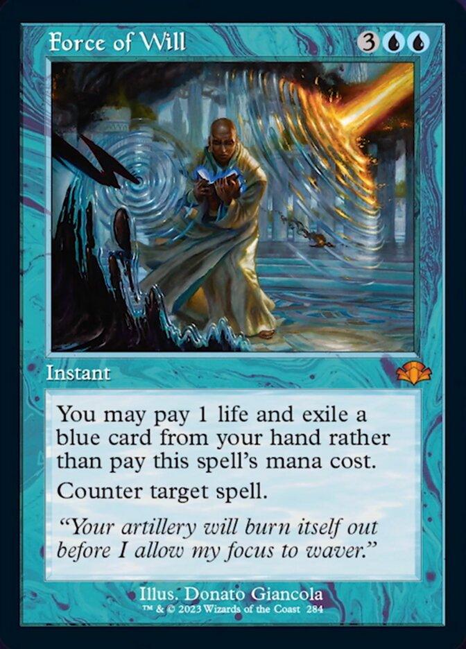 Force of Will (Retro) [Dominaria Remastered] - La Boîte Mystère ( The Mystery Box)