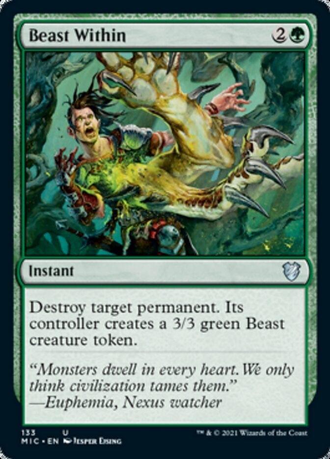 Beast Within [Innistrad: Midnight Hunt Commander] - La Boîte Mystère ( The Mystery Box)