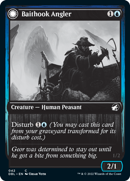 Baithook Angler // Hook-Haunt Drifter [Innistrad: Double Feature] - La Boîte Mystère ( The Mystery Box)