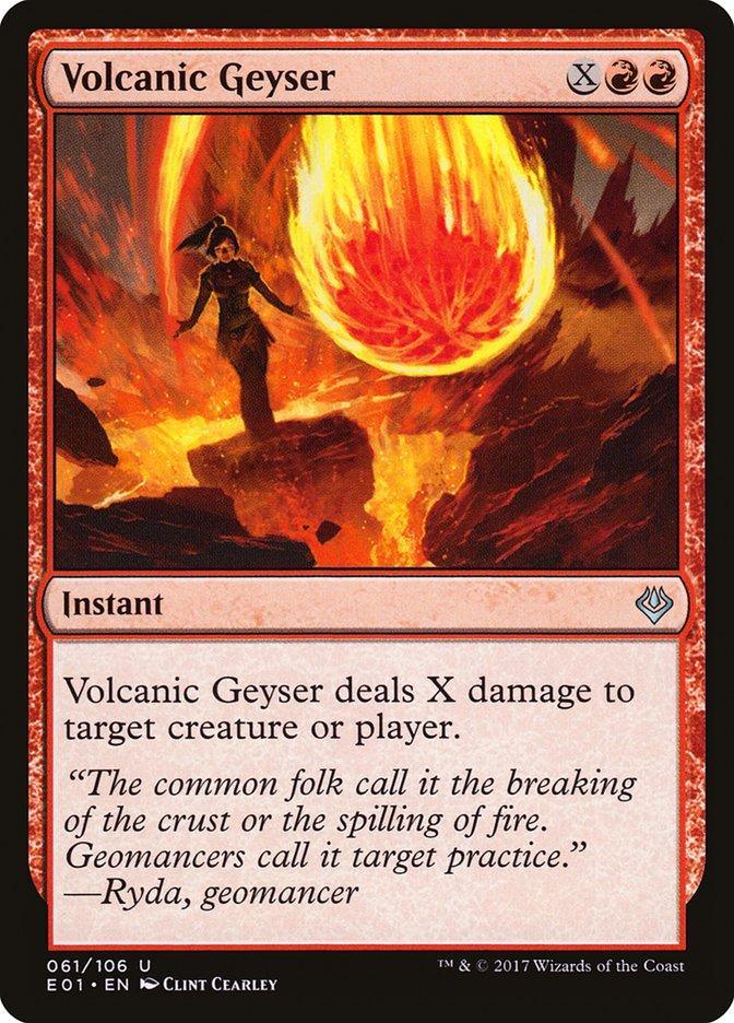 Volcanic Geyser [Archenemy: Nicol Bolas] - La Boîte Mystère ( The Mystery Box)