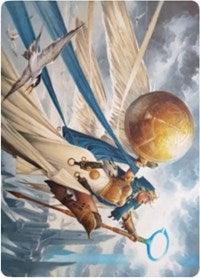 Linvala, Shield of Sea Gate Art Card [Zendikar Rising Art Series] - La Boîte Mystère ( The Mystery Box)