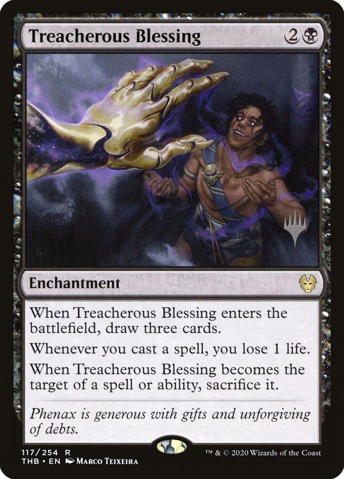 Treacherous Blessing (Promo Pack) [Theros Beyond Death Promos] - La Boîte Mystère ( The Mystery Box)